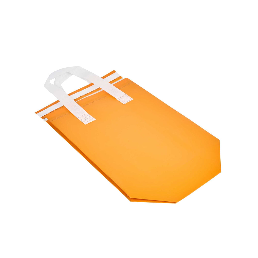 Bag Tek Orange Insulated Take Out Bag - Tamper-Evident - 8 1/4" x 4 1/4" x 10 3/4" - 25 count box