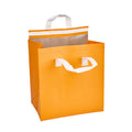 Bag Tek Orange Insulated Take Out Bag - Tamper-Evident - 10 1/4" x 6 3/4" x 11" - 100 count box