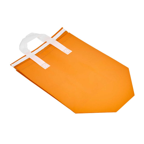 Bag Tek Orange Insulated Take Out Bag - Tamper-Evident - 10 1/4" x 6 3/4" x 11" - 25 count box