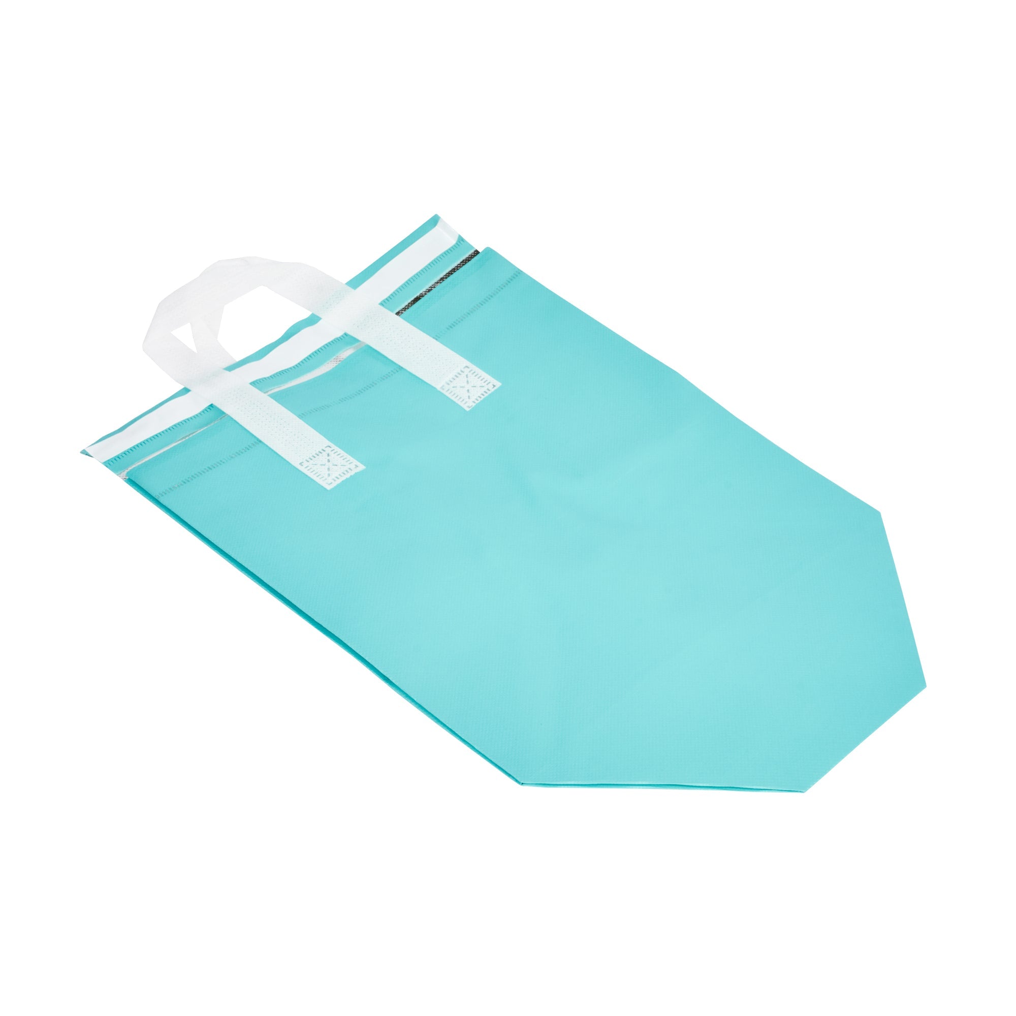 Bag Tek Teal Insulated Take Out Bag - Tamper-Evident - 10 1/4" x 6 3/4" x 11" - 100 count box