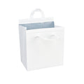 Bag Tek White Insulated Take Out Bag - Tamper-Evident - 10 1/4" x 6 3/4" x 11" - 100 count box