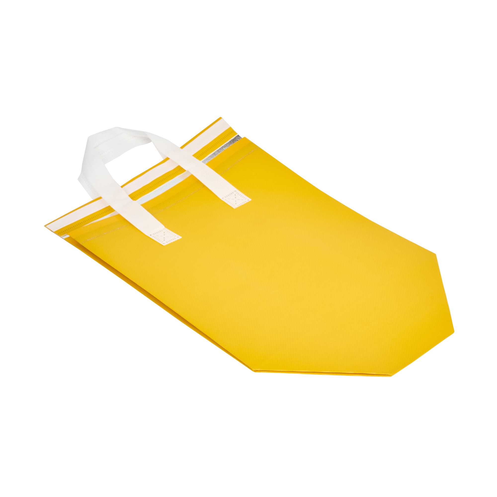 Bag Tek Yellow Insulated Take Out Bag - Tamper-Evident - 10 1/4" x 6 3/4" x 11" - 25 count box
