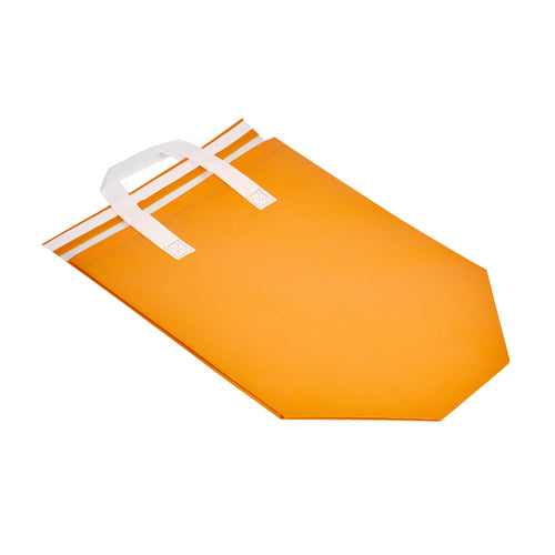 Bag Tek Orange Insulated Take Out Bag - Tamper-Evident - 11 3/4" x 7 3/4" x 12 1/2" - 100 count box