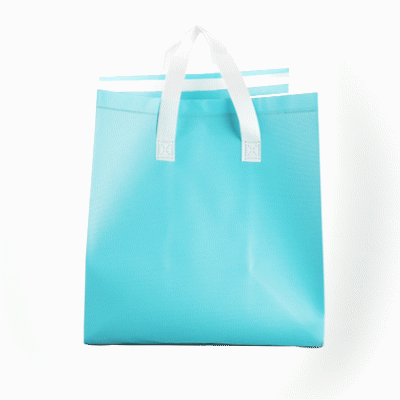 Bag Tek Teal Insulated Take Out Bag - Tamper-Evident - 11 3/4" x 7 3/4" x 12 1/2" - 100 count box