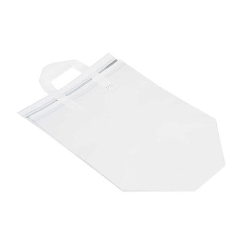 Bag Tek White Insulated Take Out Bag - Tamper-Evident - 11 3/4" x 7 3/4" x 12 1/2" - 25 count box