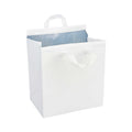 Bag Tek White Insulated Take Out Bag - Tamper-Evident - 11 3/4" x 7 3/4" x 12 1/2" - 25 count box