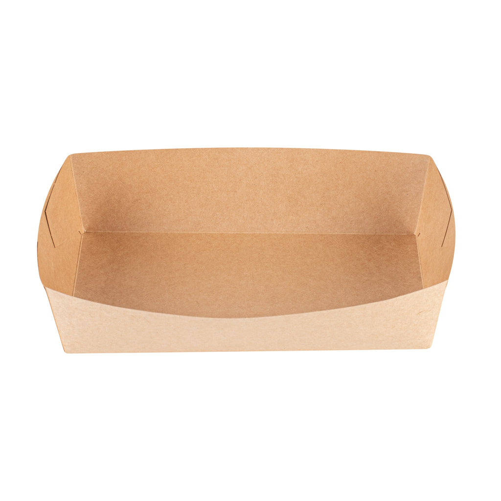 Cater Tek Kraft Paper Insert - Fits Rectangle Catering Box - 10 3/4'' x 7 1/4'' x 2 1/4'' - 100 count box