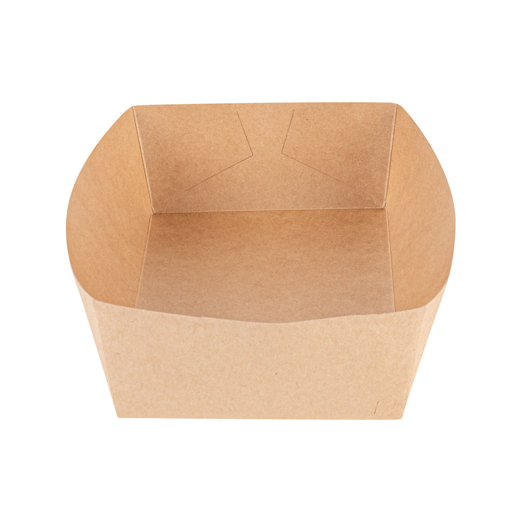 Cater Tek Kraft Paper Insert - Fits Rectangle Catering Box - 10 3/4'' x 7 1/4'' x 2 1/4'' - 100 count box