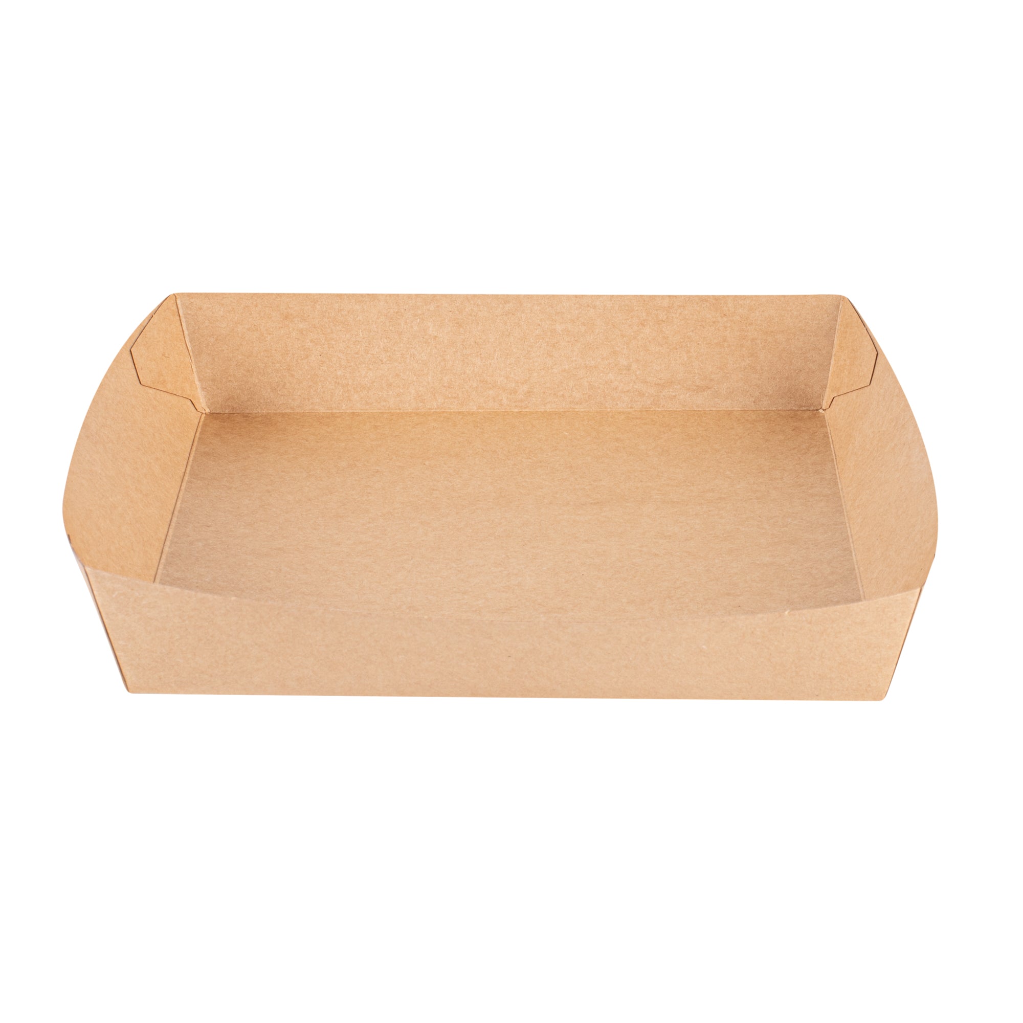 Cater Tek Kraft Paper Insert - Fits Square Catering Box - 9 3/4" x 9 3/4'' x 1 1/2'' - 10 count box