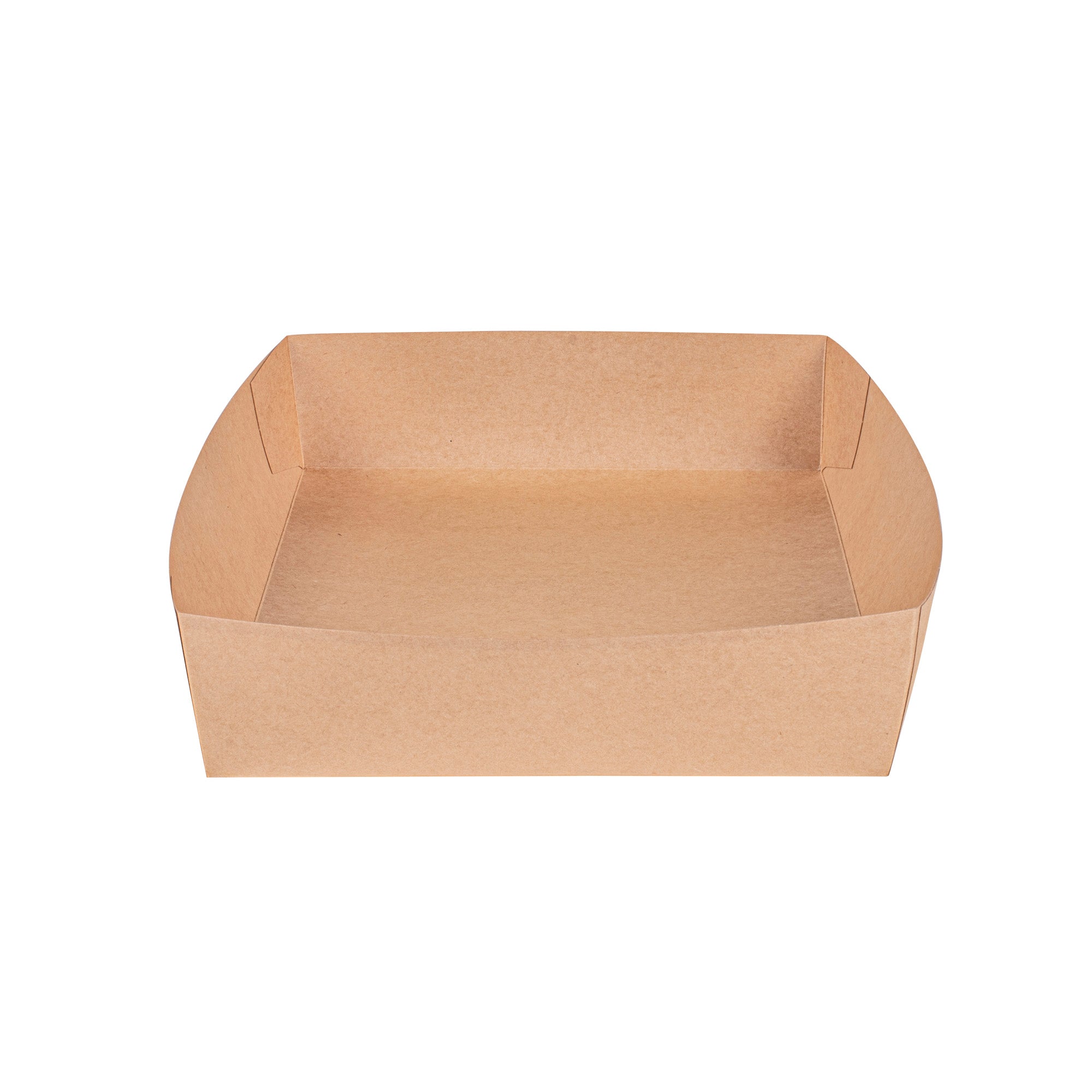 Cater Tek Kraft Paper Insert - Fits Rectangle Catering Box - 13 1/2" x 9 1/4" x 2 1/2" - 10 count box