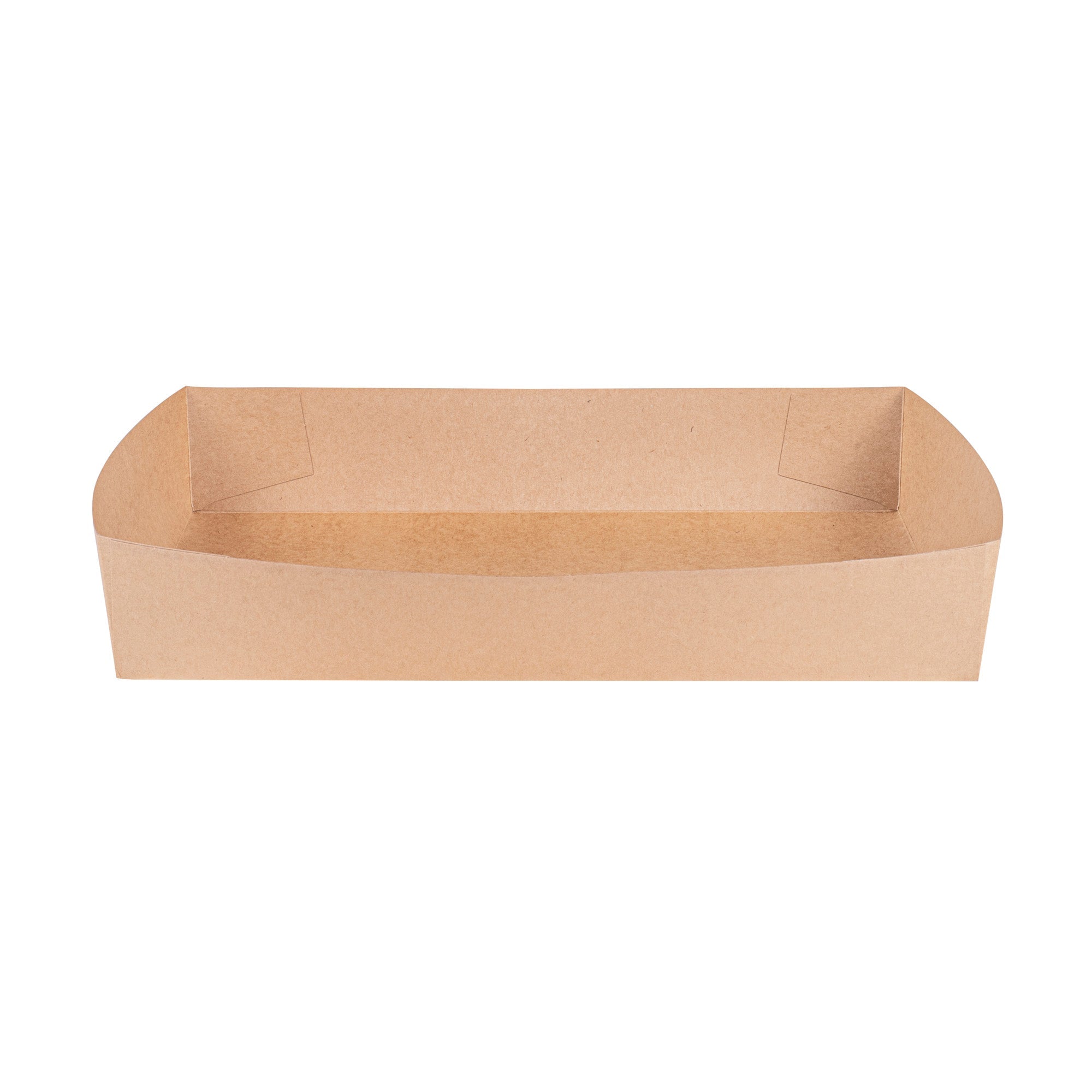Cater Tek Kraft Paper Insert - Fits Rectangle Catering Box - 13 1/2" x 9 1/4" x 2 1/2" - 10 count box