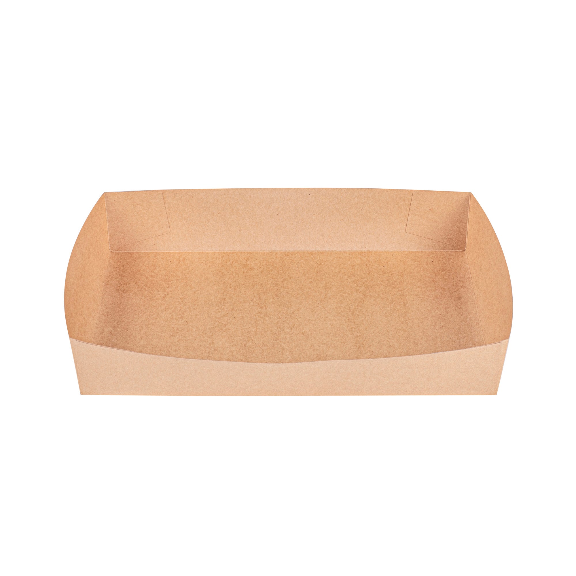 Cater Tek Kraft Paper Insert - Fits Rectangle Catering Box - 13 1/2" x 9 1/4" x 2 1/2" - 100 count box
