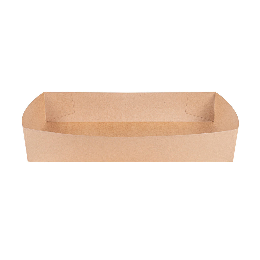 Cater Tek Kraft Paper Insert - Fits Rectangle Catering Box - 13 1/2" x 9 1/4" x 2 1/2" - 100 count box