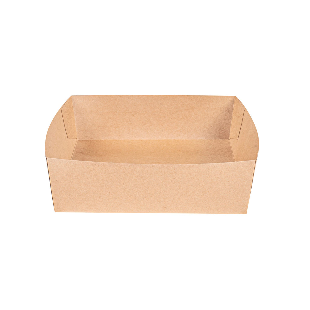 Cater Tek Kraft Paper Insert - Fits Rectangle Catering Box - 11 1/2" x 8 1/4" x 2 1/2" - 20 count box