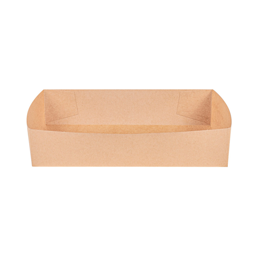 Cater Tek Kraft Paper Insert - Fits Rectangle Catering Box - 11 1/2" x 8 1/4" x 2 1/2" - 20 count box