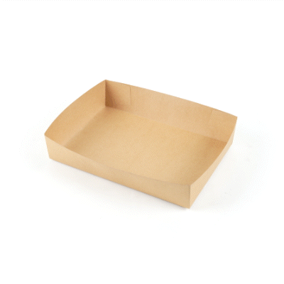 Cater Tek Kraft Paper Insert - Fits Rectangle Catering Box - 11 1/2" x 8 1/4" x 2 1/2" - 200 count box
