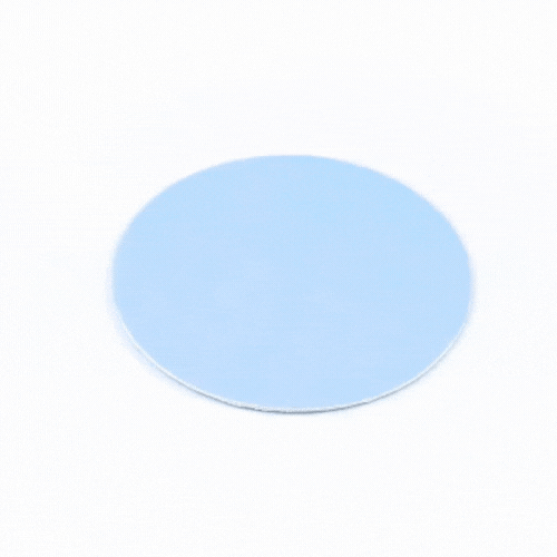 Bar Lux Round Blue Paper Coaster - 3 1/2" - 100 count box
