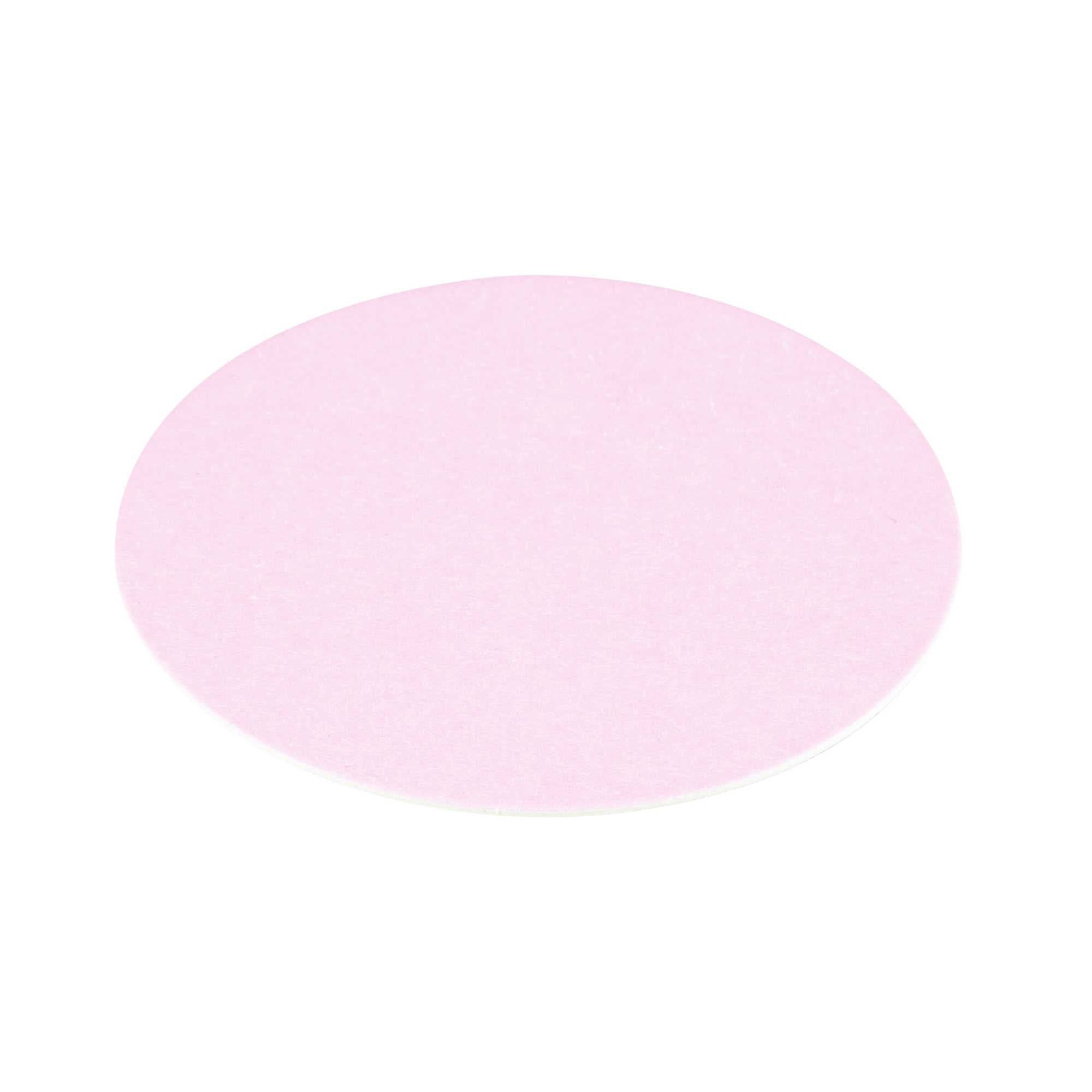 Bar Lux Round Pink Paper Coaster - 3 1/2" - 1000 count box