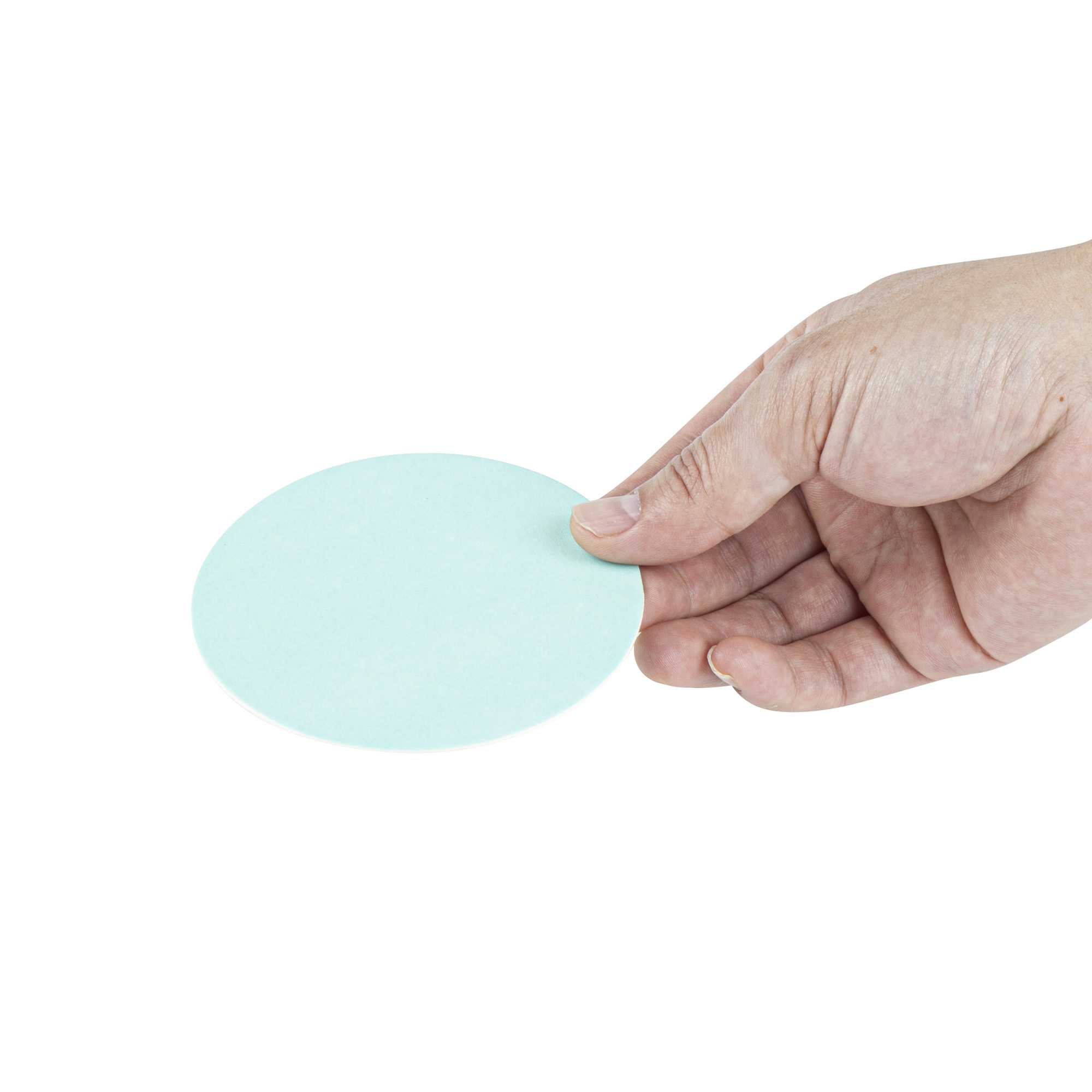 Bar Lux Round Turquoise Paper Coaster - 3 1/2" - 100 count box