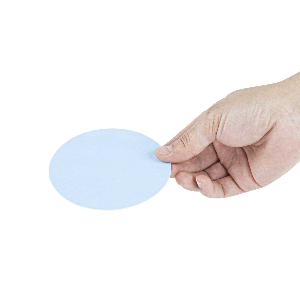 Bar Lux Round Blue Paper Coaster - 4" - 100 count box