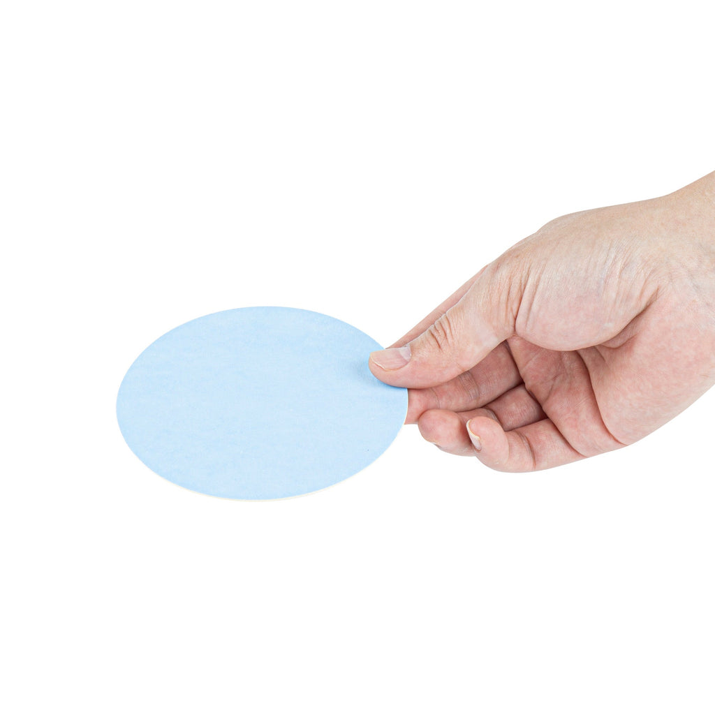 Bar Lux Round Blue Paper Coaster - 4" - 1000 count box