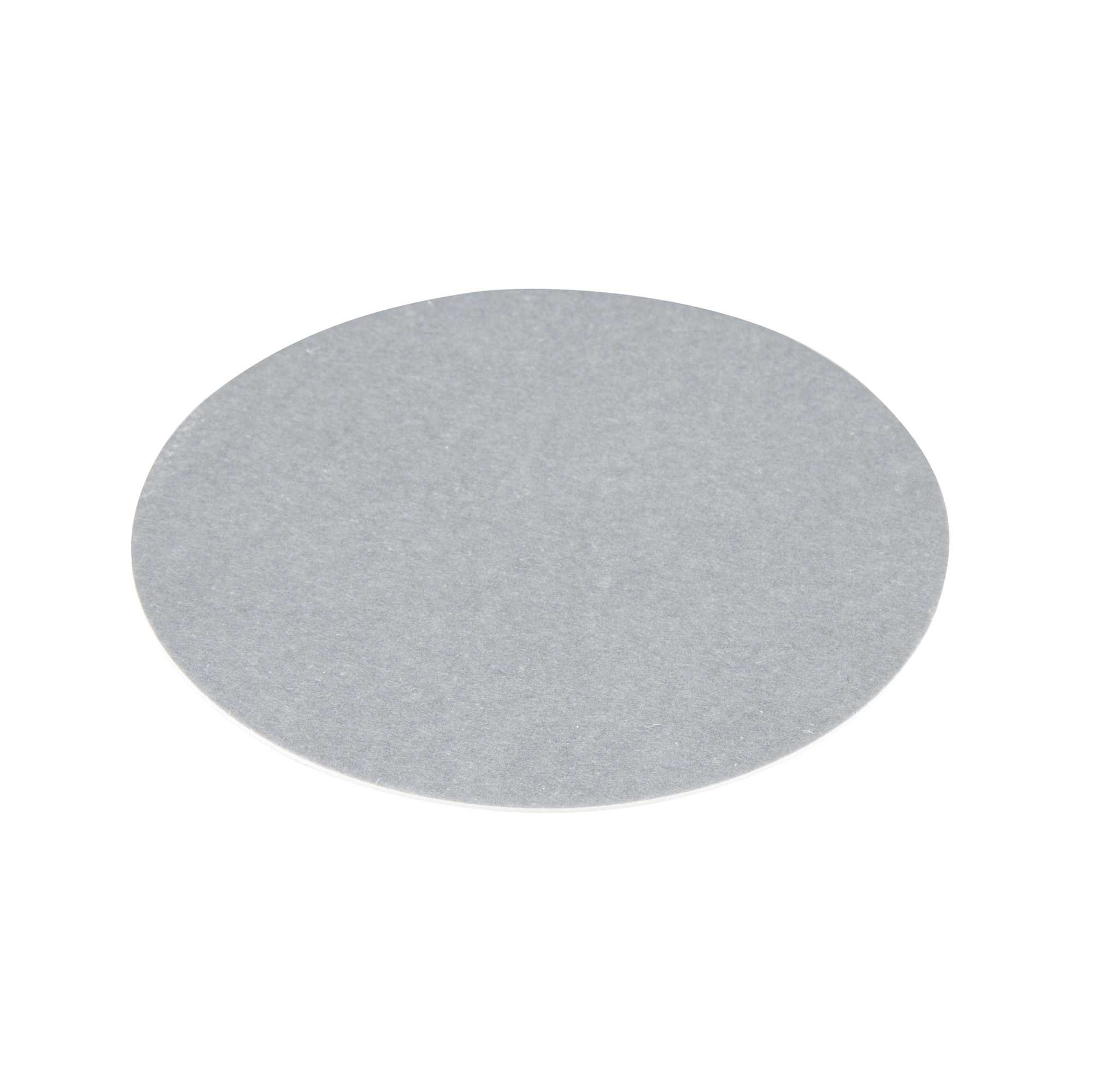Bar Lux Round Gray Paper Coaster - 4" - 100 count box