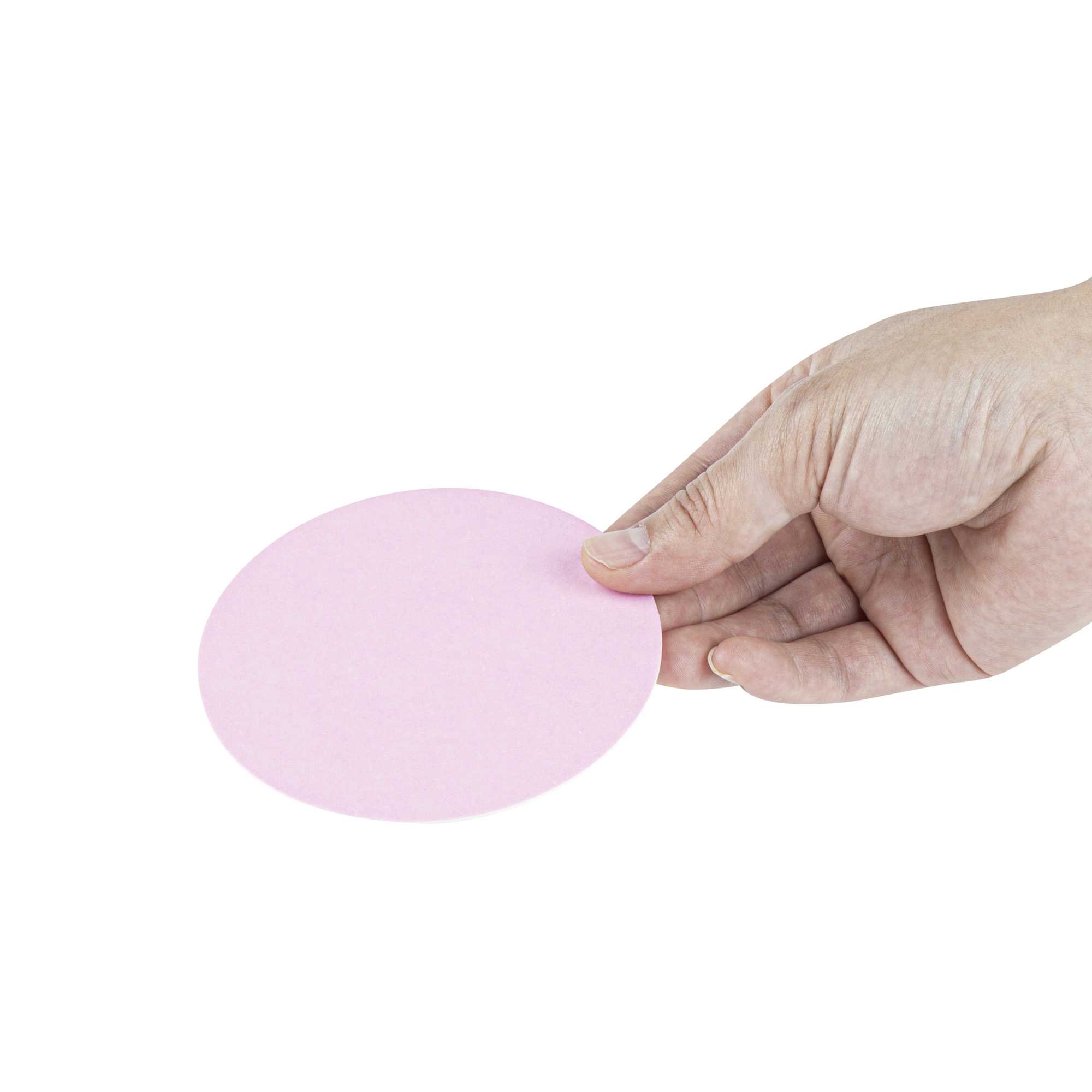 Bar Lux Round Pink Paper Coaster - 4" - 100 count box