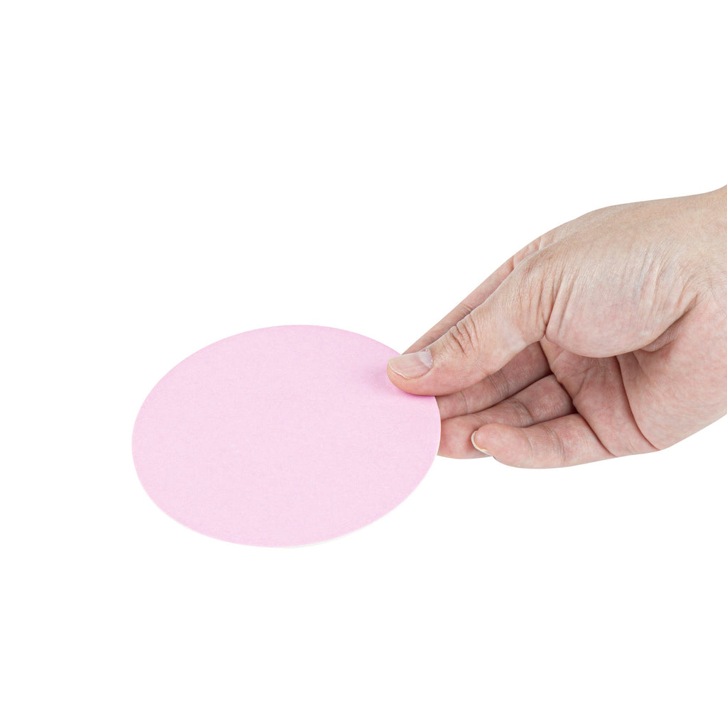 Bar Lux Round Pink Paper Coaster - 4" - 1000 count box
