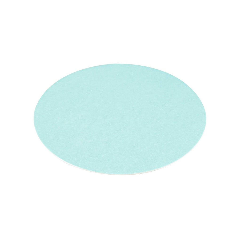 Bar Lux Round Turquoise Paper Coaster - 4" - 100 count box