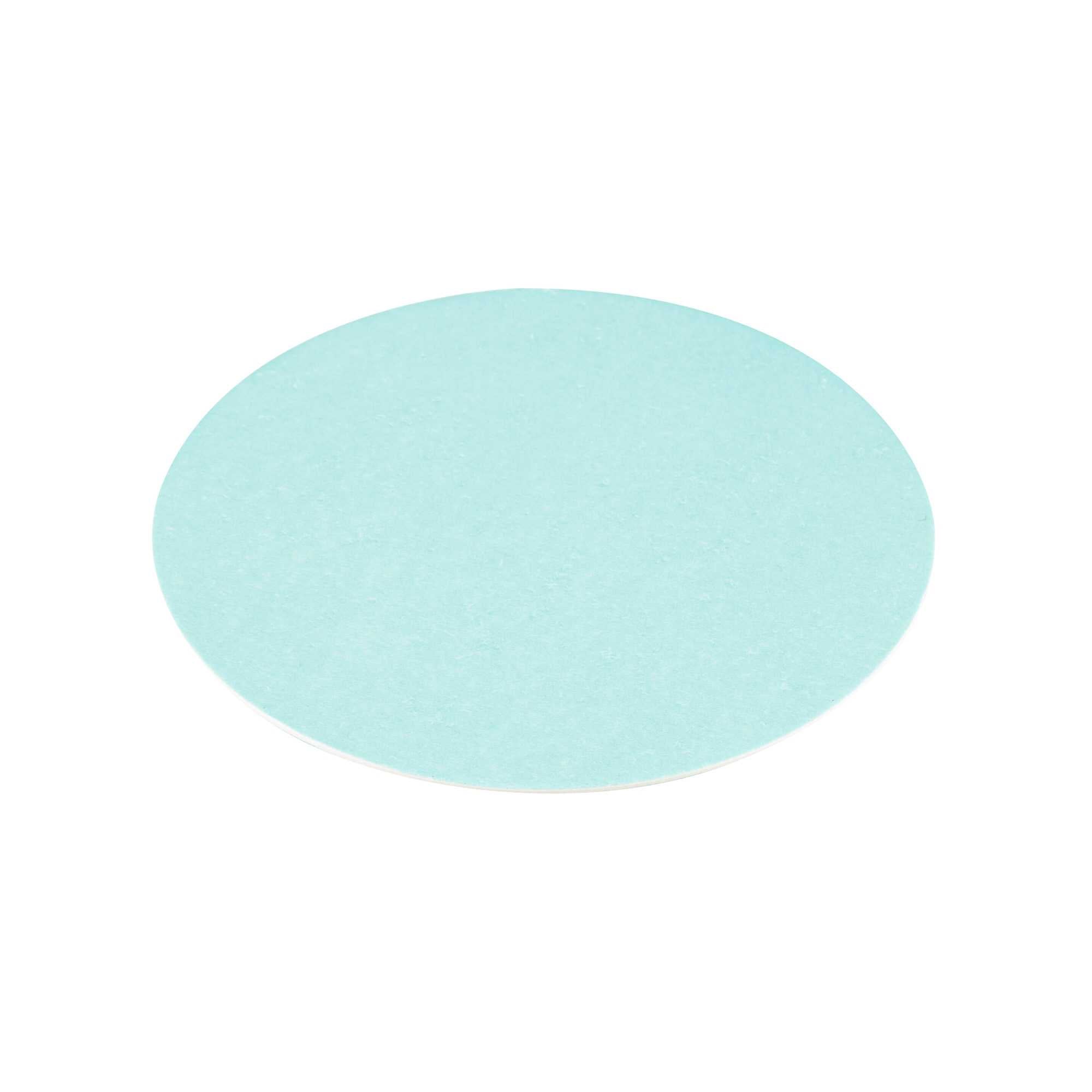 Bar Lux Round Turquoise Paper Coaster - 4" - 100 count box