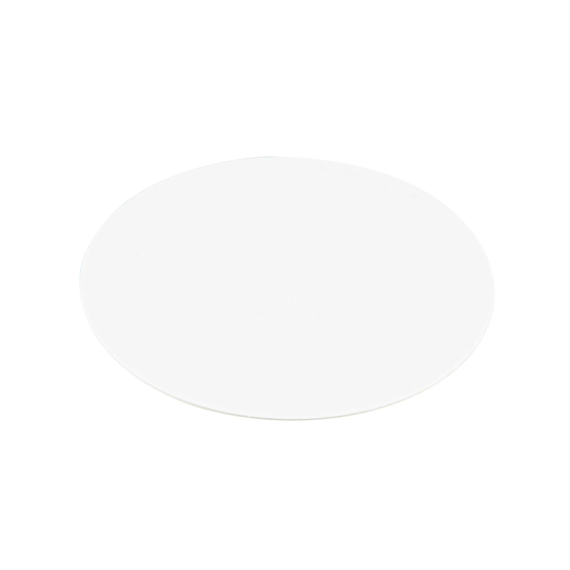 Bar Lux Round White Paper Coaster - 4" - 100 count box