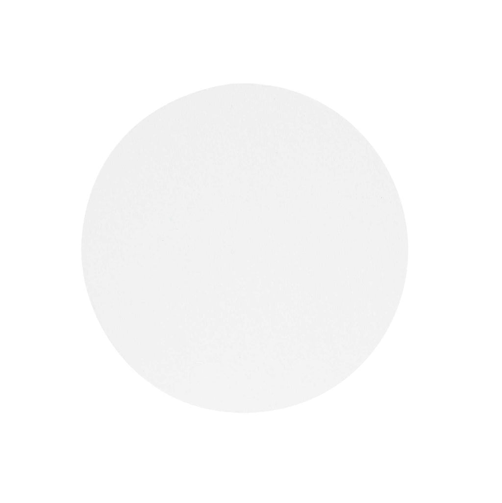 Bar Lux Round White Paper Coaster - 4" - 100 count box