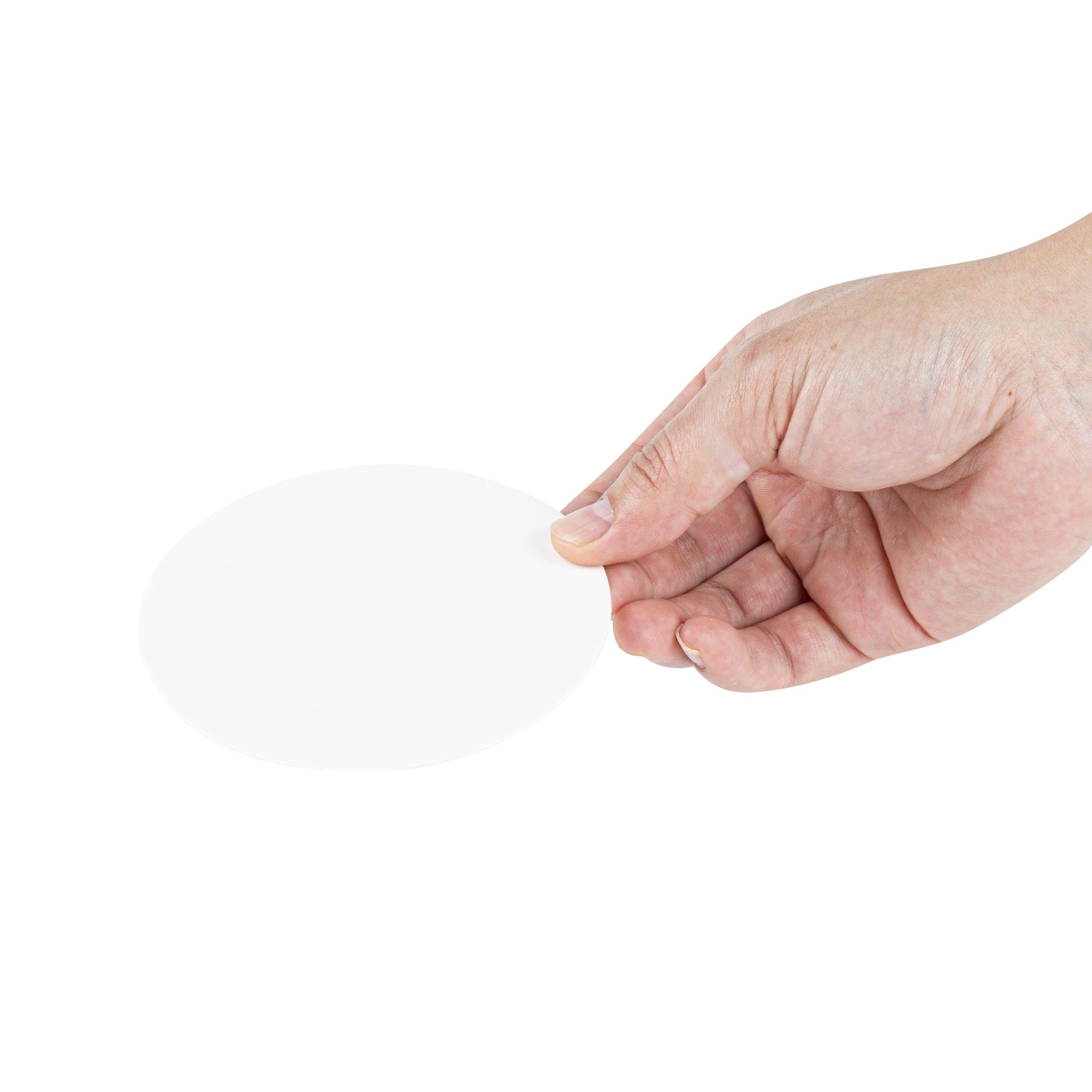 Bar Lux Round White Paper Coaster - 4" - 1000 count box
