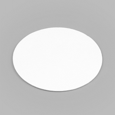 Bar Lux Round White Paper Coaster - 4" - 1000 count box