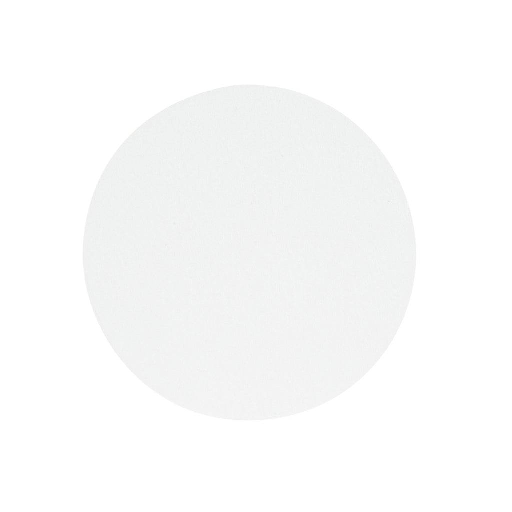 Bar Lux Round White Paper Coaster - 4" - 1000 count box