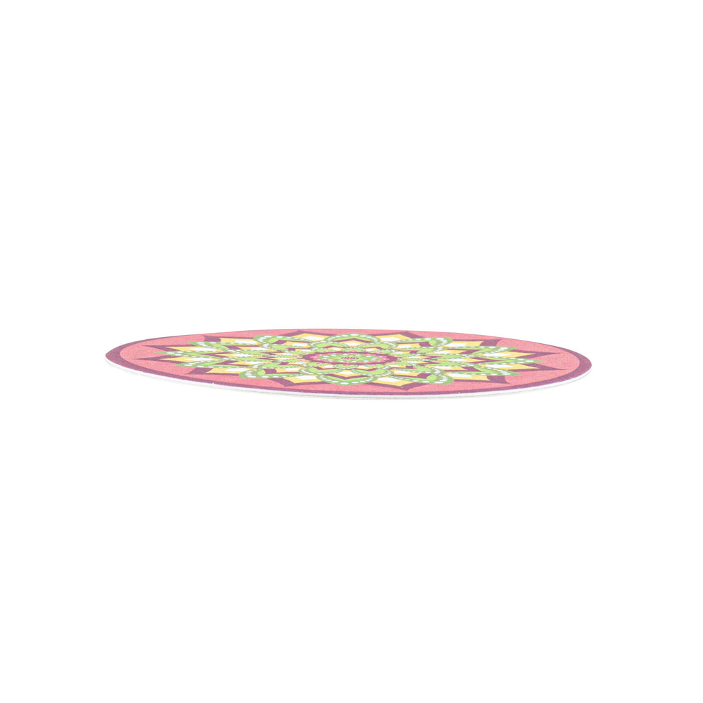 Bar Lux Round Floral Paper Coaster - 6 Assorted Designs - 3 1/2" - 480 count box