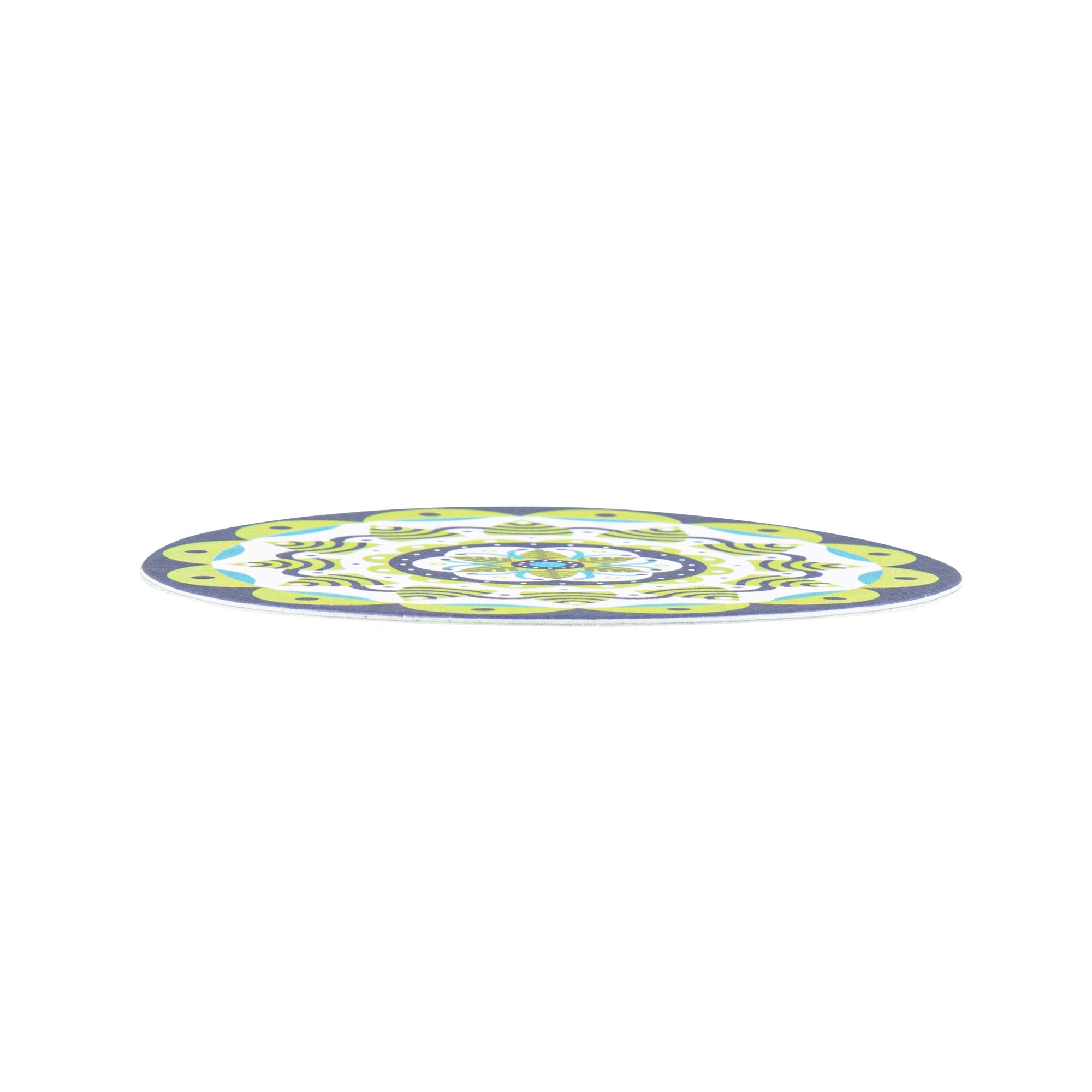 Bar Lux Round Floral Paper Coaster - 6 Assorted Designs - 4" - 48 count box