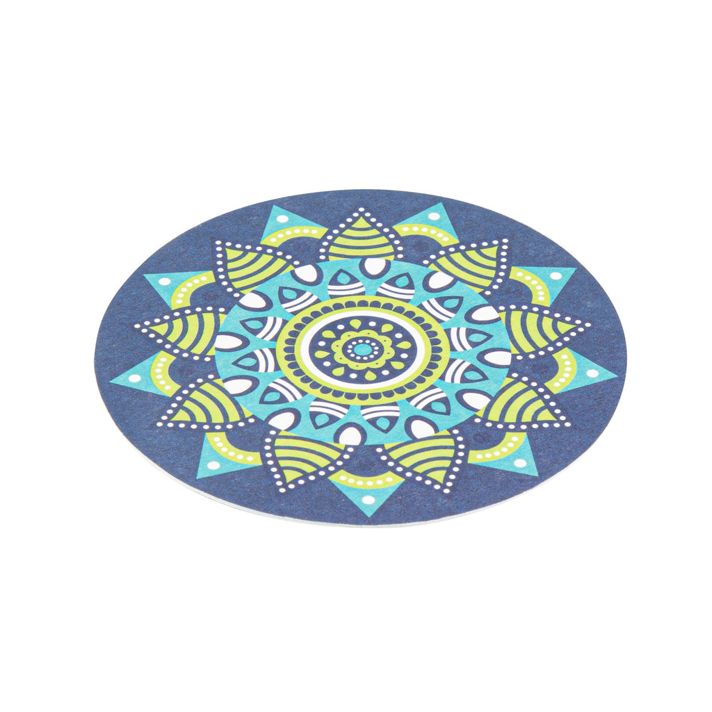 Bar Lux Round Floral Paper Coaster - 6 Assorted Designs - 4" - 48 count box
