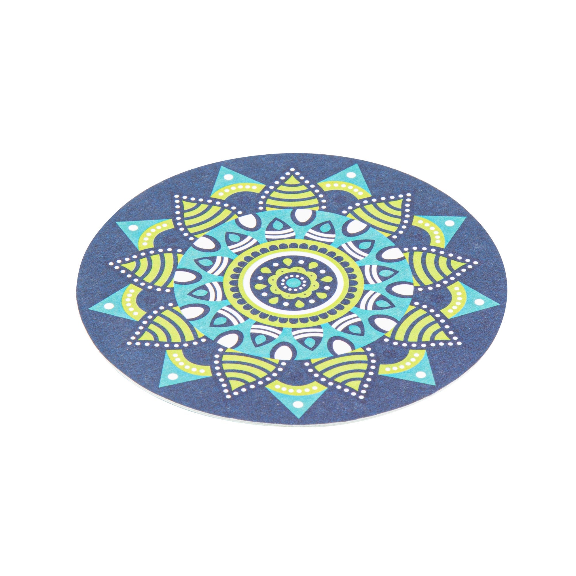 Bar Lux Round Floral Paper Coaster - 6 Assorted Designs - 4" - 48 count box