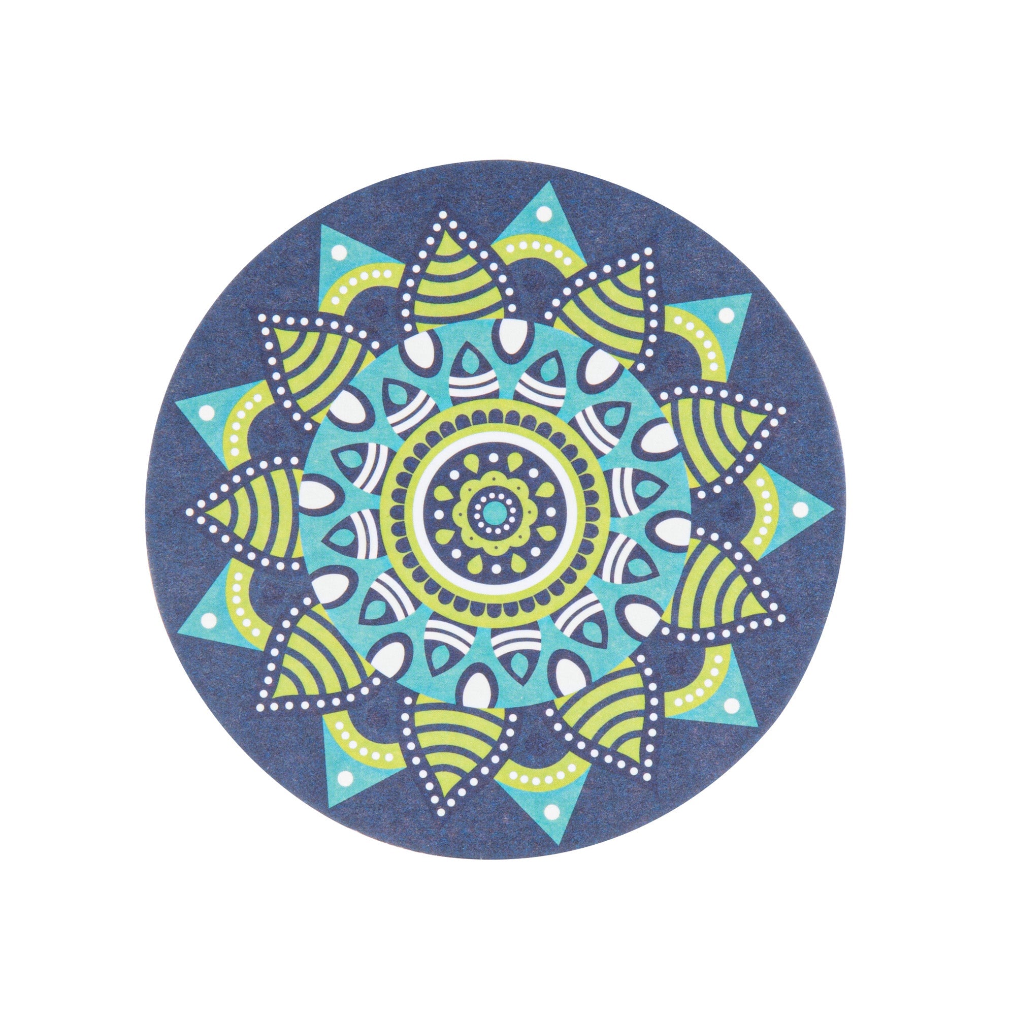 Bar Lux Round Floral Paper Coaster - 6 Assorted Designs - 4" - 480 count box