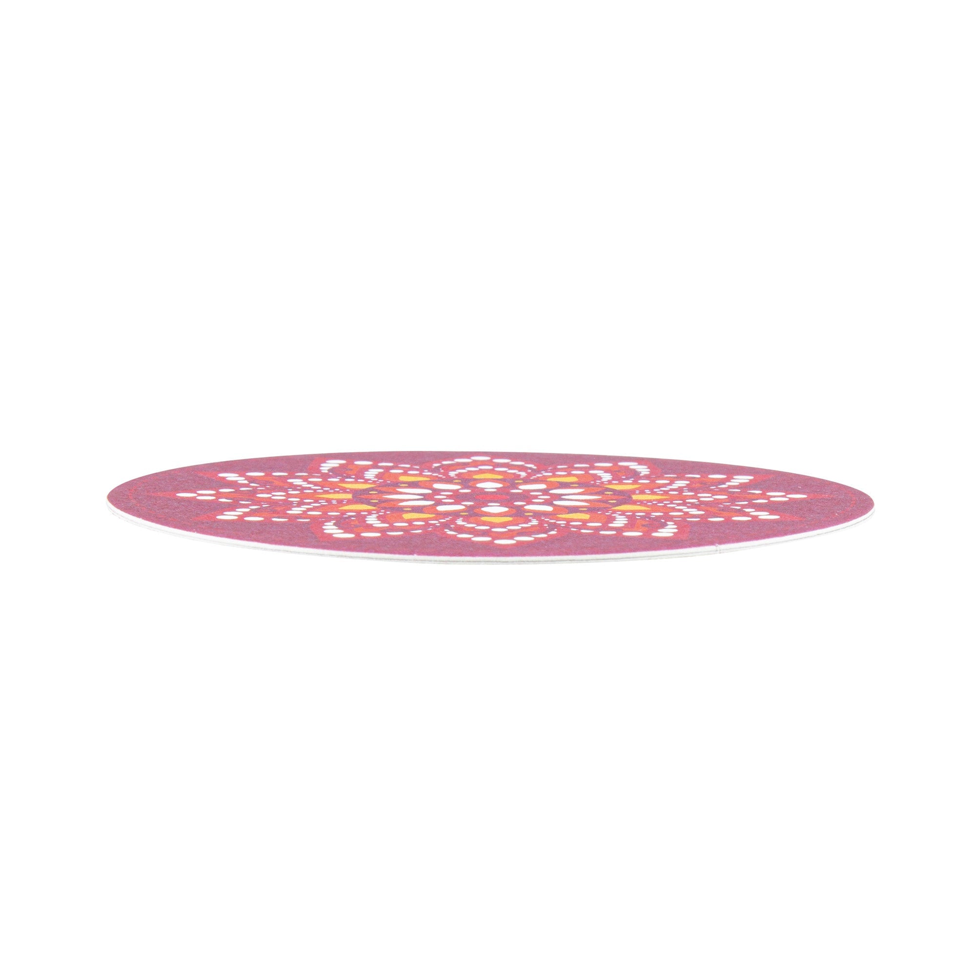 Bar Lux Round Floral Paper Coaster - 6 Assorted Designs - 4" - 480 count box