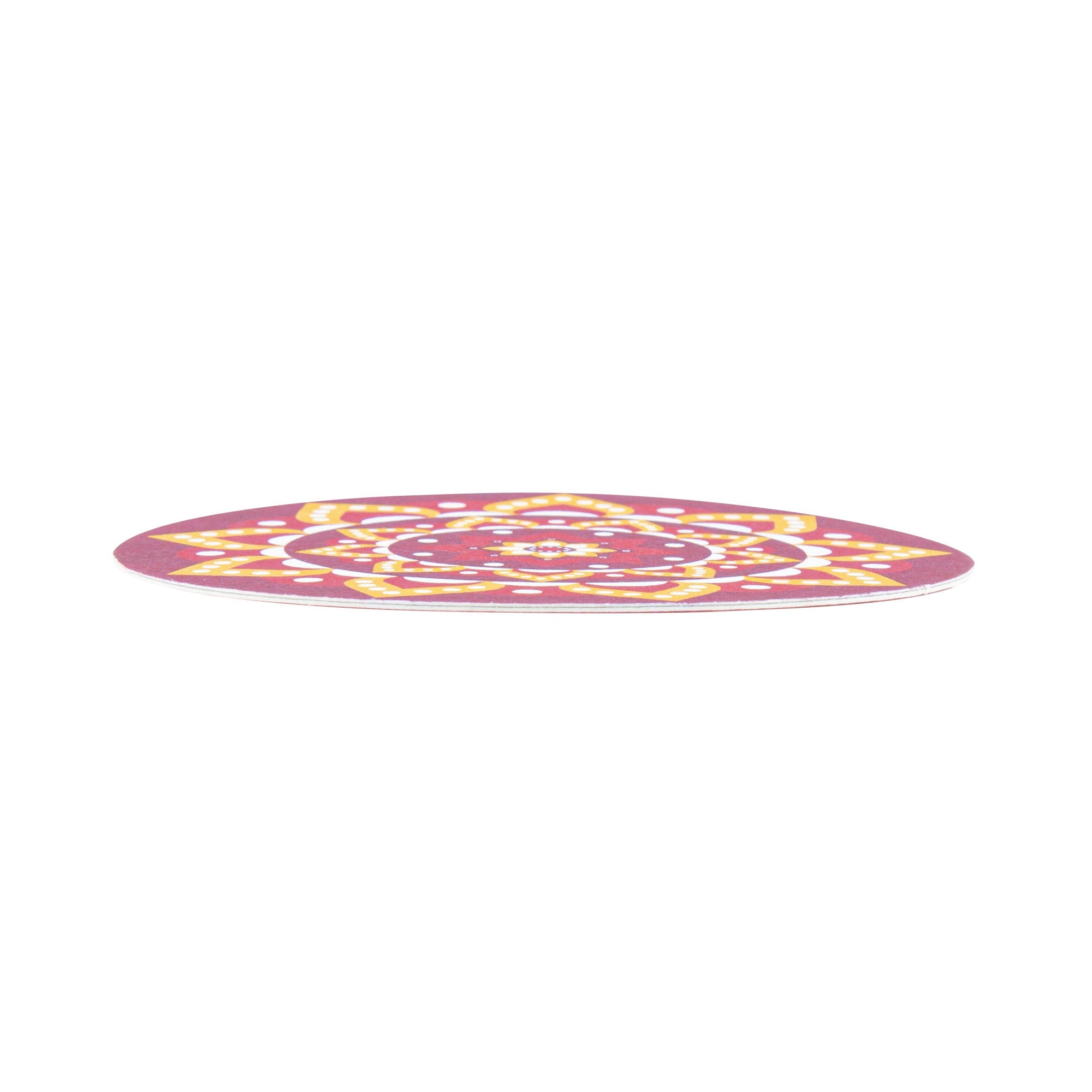 Bar Lux Round Floral Paper Coaster - 6 Assorted Designs - 4" - 480 count box