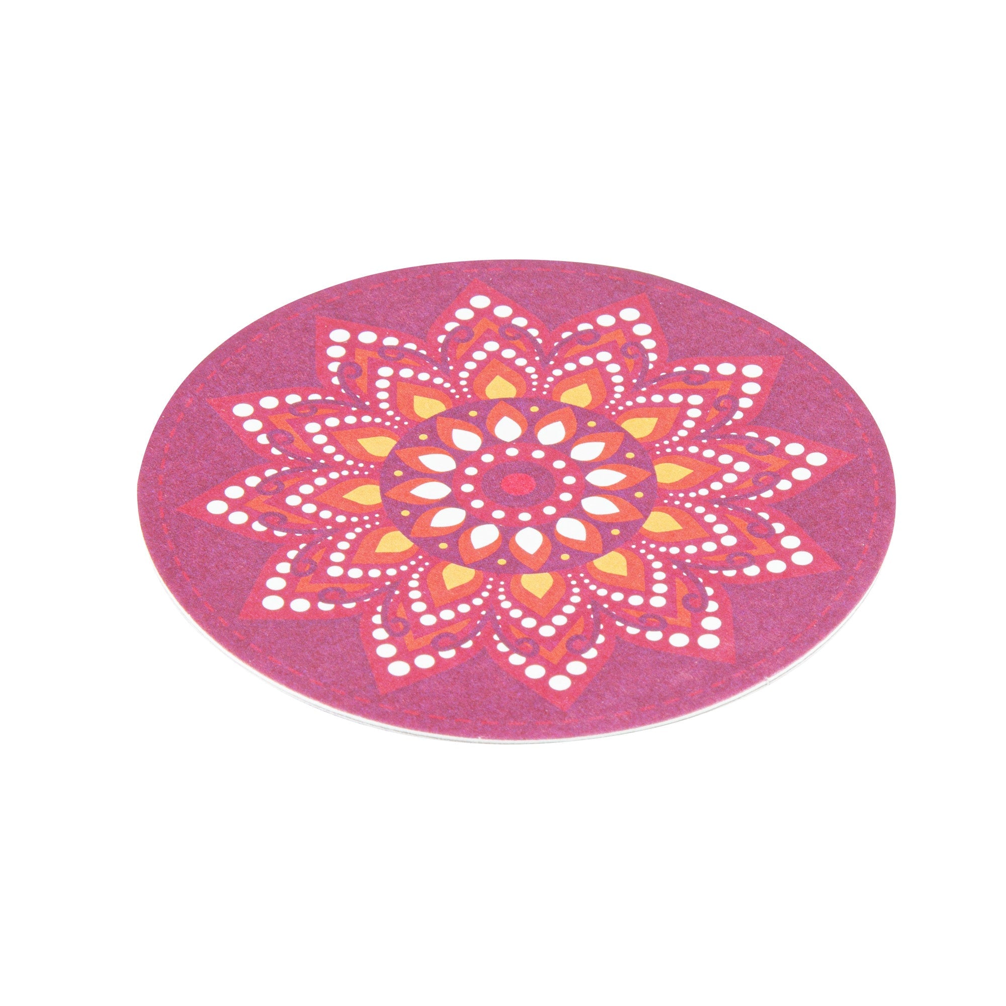 Bar Lux Round Floral Paper Coaster - 6 Assorted Designs - 4" - 480 count box