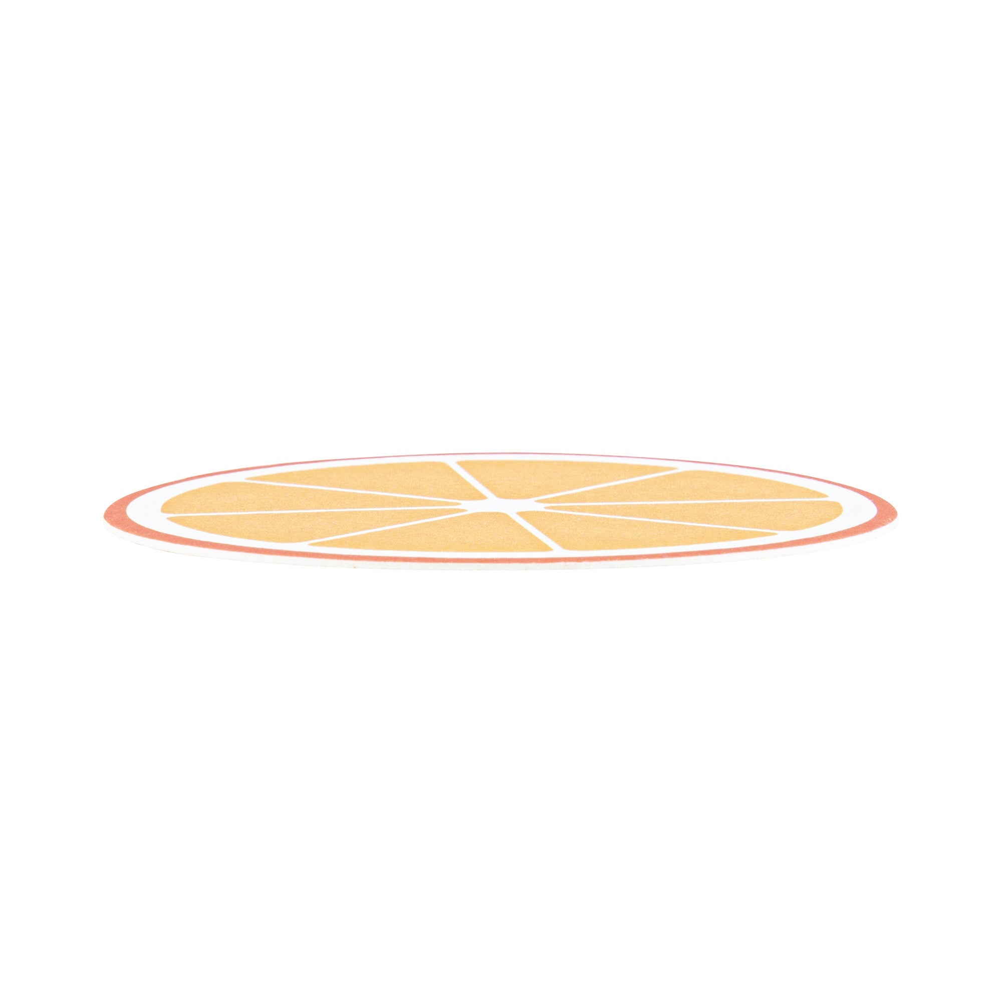 Bar Lux Round Fruit Paper Coaster - 6 Assorted Designs - 4" - 48 count box