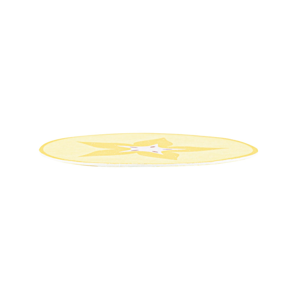 Bar Lux Round Fruit Paper Coaster - 6 Assorted Designs - 4" - 480 count box