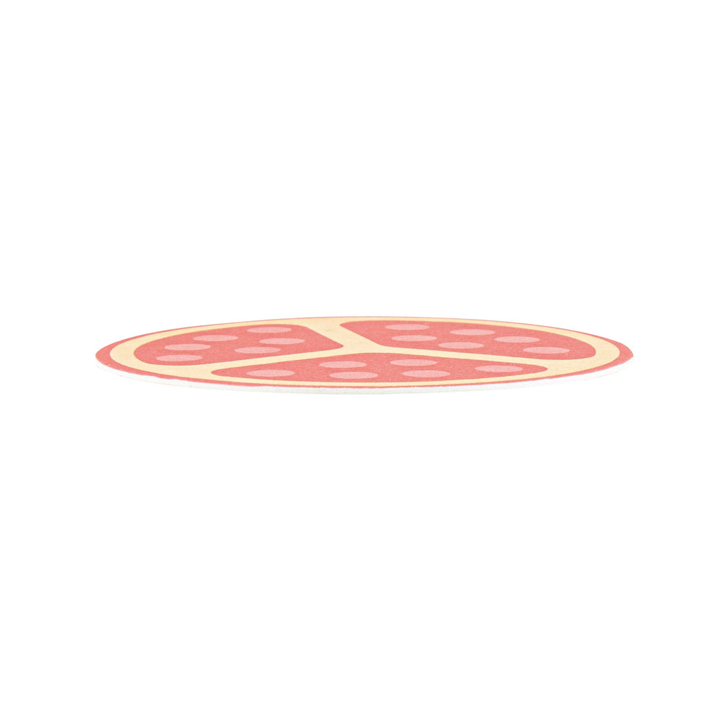 Bar Lux Round Fruit Paper Coaster - 6 Assorted Designs - 4" - 480 count box