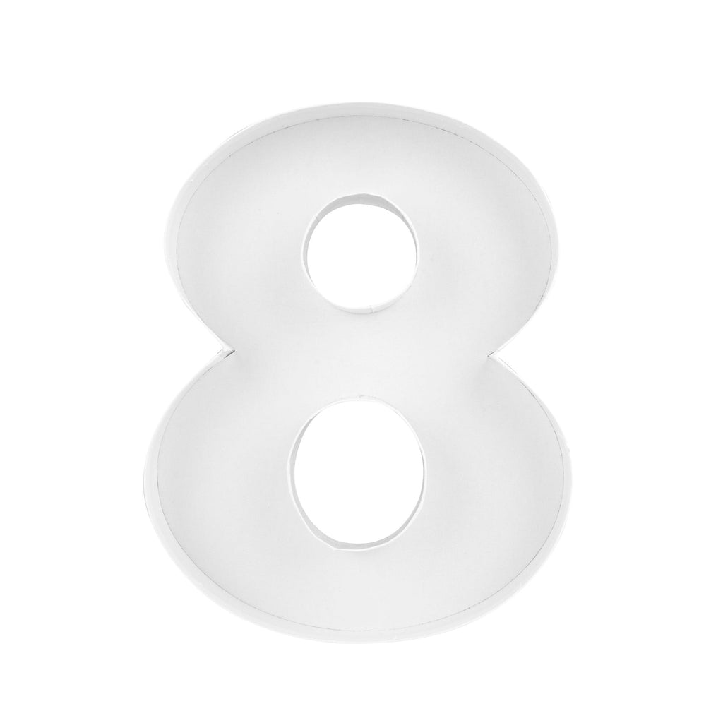 Chef 101 White Paper Charcuterie Fillable Number 8 Tray - 12" x 10" x 1 1/2" - 1 count box