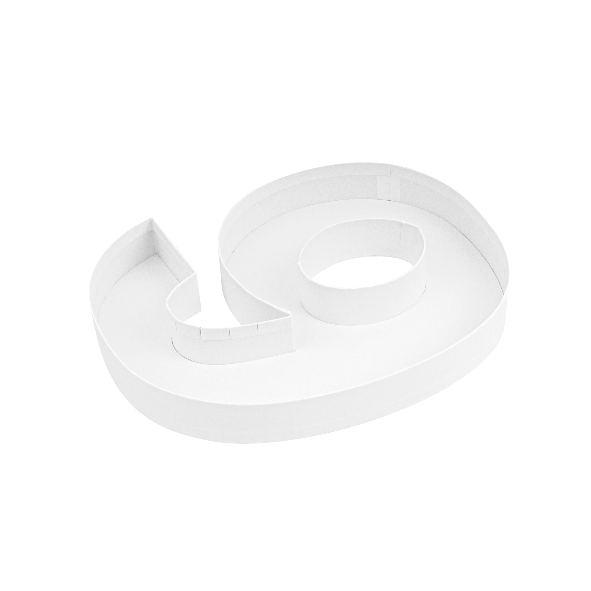 Chef 101 White Paper Charcuterie Fillable Number 9 Tray - 12" x 10" x 1 1/2" - 1 count box