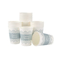 Restpresso 12 oz Blue Paper Insulated Hot Cup - Espresso Yourself - 25 count box