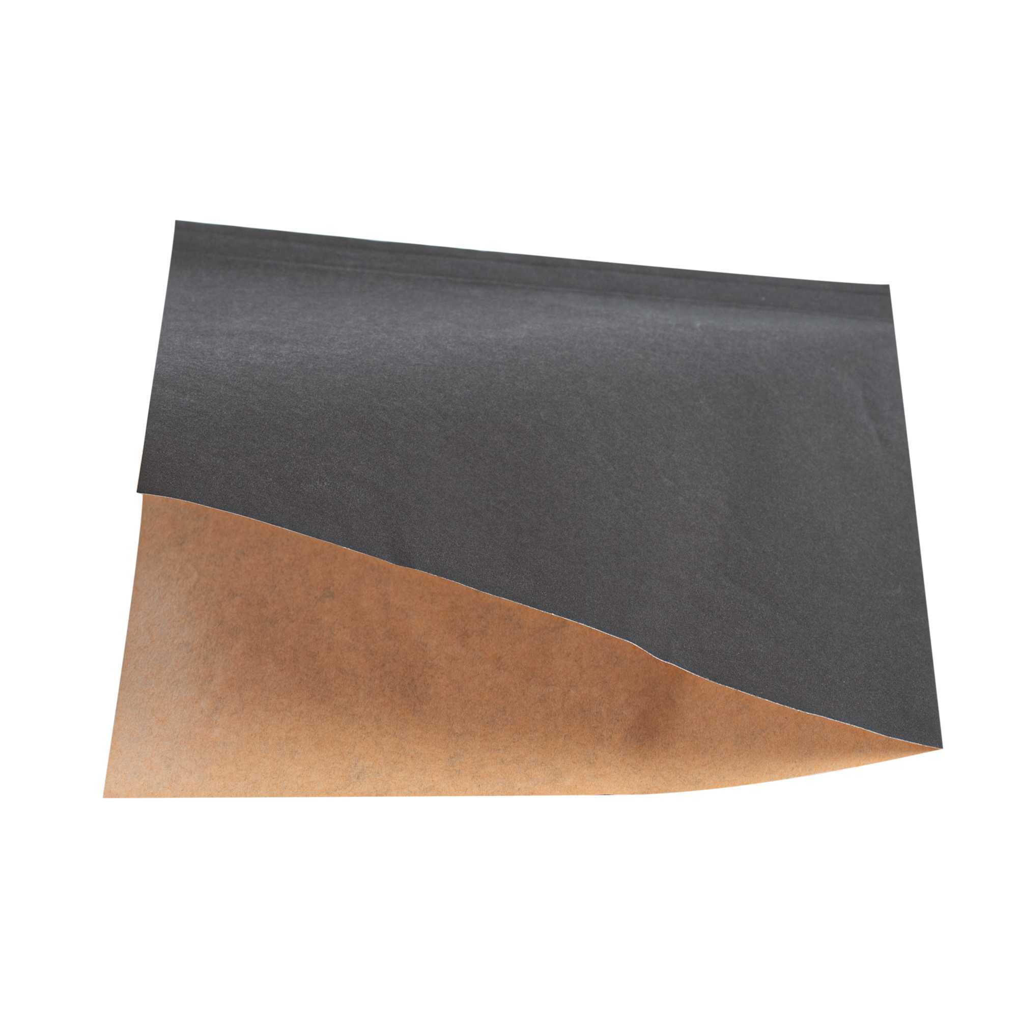 Bag Tek Black Paper Medium Double Open Bag - Greaseproof - 7" x 6 3/4" - 5000 count box